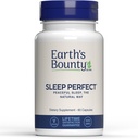 Erd Bounty Sleep Perfect - Natürliche Schlafhilfe- Made w/Herbal Extracts und L-theanine - No Grogginess - 60 Count