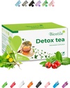Natrual Detox Tee für Gut,Liver & Ganzer Körper,11 Kräutermischung für Stomach Flatulence Relief, Verdauung Tract Detoxification,Optimal Intestinal Transit,30 Individuelle Sachets(1 Box)