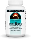 Quelle Naturals Triple Boron, Drei Formen für optimale Bioverfügbarkeit* 3 mg - 200 Kapseln