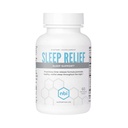 NBI Sleep Relief Melatonin natürliche Formel | Beruhigende Bedtime Supplement | Schlafunterstützung mit Magnesium und L-Theanin | 60ct Tablets