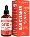 Hundereiniger OTIC+ Lösung | Hund Ohr Infektionsbehandlung | Silberreiniger & Chlorhexidin Wash für Katze in Tropfen | Aids mit Otic Irritations & Itchings in Haustieren | 2 Oz
