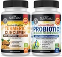 Kurkuma 1500mg 45 Graf + Probiotic 40 Billion CFU 60 Graf