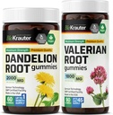 BIO KRAUTER Dandelion Root 60 Gummies & Valerian Root 90 Gummies