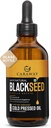 CARAWAY Organic Black Seed Oil - Kalt gepresstes Nigella Sativa Öl - Rein und unverarbeitet - Reich an Thymochinon für Immununterstützung, Haar- und Hautpflege | Glasflasche