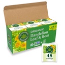 Traditionelle Medicinals Tee, Bio Dandelion Leaf & Root, unterstützt Nierenfunktion & Gesunde Verdauung, 48 Teebeutel (3 Pack)