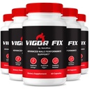 (5 Pack) Vigor Fix Male Supplement, VigorFix Pillen für Männer, Tägliche Ernährung für allgemeine Gesundheit und Wellness, Vigor Fixed Support Kapseln für Vertrauen und Energie, Bewertungen (300 Kapseln)