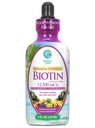 Maximale Stärke flüssige Biotin Tropfen w/ 12.500 MCG – beste Vitamine für schnelles Haarwachstum, reduzierte Haarausfall, gesunde Haut und starke Nägel -5X mehr Potent als Pillen– Max Absorption, Vegan– 4oz, 30 Serv