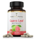 Florida Kräuter Apotheke, Guava Blatt Extrakt Ergänzung Kapseln 10:1 (120 Kapseln) 500 mg pro Kapsel, 1000 mg Servieren
