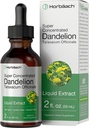 Horbäach Dandelion Root Extract Supplement | 2 fl oz | Super Concentrated | Alkoholfrei Flüssige Tinktur | Vegetarisch, Non-GMO, Glutenfrei
