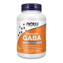 JETZT Nahrungsergänzungsmittel, GABA (Gamma-Aminobuttersäure), Neurotransmitter-Unterstützung*, Orange Flavor, 90 Chewables