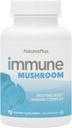 Natures Plus Immune Pilz - 60 Kapseln - Fruchtkörper Immunkomplex - von sieben verschiedenen Pilzen - Liefert Schlüsselmikronährstoffe - Vegan, Glutenfrei - 30 Servierungen