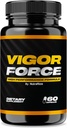 NutraRize Vigor Force für Männer, hohe Leistung männliche Kapseln, Alle natürlichen Nahrungsergänzung für allgemeine Gesundheit und Wellness, offizielle Pillen 50 Review (60 Kapseln)