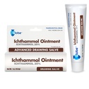 Globe Ichthammol Salbe 20% (Drawing Salve) 1 OZ - beruhigende Hautentlastung, Behandlung von Eczema, Akne, Boils, Splinter, Bienenstöcke - Maximale Stärke