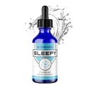 FWS Sleepy - Flüssiges Melatonin mit Magnesium, L-Theanin - Natürliche Schlafhilfe - Fast Acting Liquid Drops - Hilft Ihnen schlafen und schlafen für eine gute Nachtruhe - Erwachsene, Jugendliche, Kinder