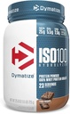 Dymatize ISO 100 Whey Protein Pulver mit 25g hydrolysiertem, Fudge Brownie 1.6 Pfund 25.6 Unze
