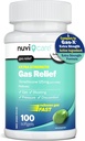 Extra Strength Gas Relief - Simethicone 125mg Softgels - Schnelles Anti-Gas-Bloating Relief - Vergleichen Sie das aktive Ingredient in Gas-X Anti-Gas Pillen - Stomach Gas Relief für Erwachsene (100 Zähler)