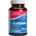 Free Form L-Glutamine Supplement - Klinische L Glutamin Kapseln 500mg für Gut Gesundheit und Immununterstützung - Leistungsstarke Aminosäure Glutathione Vorläufer - Non-GMO & Made in USA - 100 Servierungen