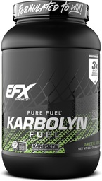 EFX Sports Karbolyn Fuel | Fast-Absorbierende Kohlenhydratpulver | Carb Load, Sustained Energy, Quick Recovery | Stimulant Free | 35 Servings (Green Apple)