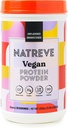 Natreve Vegan Protein Powder - 25g Pflanzenbasiertes Proteinpulver mit Probiotika und Aminosäuren - Glutenfrei &amp; entflammt, 20 Portionen