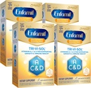 Enfamil Tri-Vi-Sol Vitamine A, C & D Supplemento Gocce 50 mL (Pacchetto di 4)