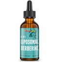 Berberine HCI Supplement 3000 mg - Liposomal Berberine HCI Liquid - AMPK-Aktivator mit Kurkuma, Ceylon Cinnamon, 12 Natürliche Inhaltsstoffe - 2 fl oz
