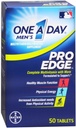 One-A-Day Herren Pro Edge Multivitamin, 50-Tablet Flasche