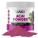 AKI Acai Powder - Nourish Ihr Körper mit idealen Vitaminen & Nährstoffen - Pulver für Glatttiere - Non-GMO, Vegan Friendly & Glutenfrei (5.30oz/150g)