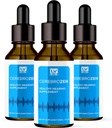3 Pack - Cerebrozen Ohr Tropfen - Cerebrozen, Cerebrozen 24, Cerebrozen 360 Hörgerät, Cerebrozen Tropfen, Cerebrozen Flüssigkeit, Cerebrozen Tropfen für Ohren, 3 Flaschen für 3 Monate