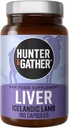 Hunter & Gather Nose to Tail 180 Liver Capsules | Wild, Grass Fed Icelandic Lamb Ancestral Inspired Supplements | No GMO Feeds, Antibiotics Or Hormones