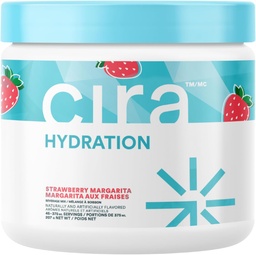Cira Hydration Powder (45 Servierungen) - Elektrolyt-Getränk-Mix mit Himalaya Salz für Dehydration Relief und Erholung - Erdbeer Margarita