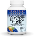 PLANETAR HERBALS Andrographis Respiratory Wellness Nahrungsergänzung, 60 Zähler