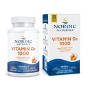 Nordic Naturals Vitamin D3 1000, Orange - 120 Mini Soft Gels - 1000 IU Vitamin D3 - Unterstützt gesunde Knochen, Mood & Immunsystem Funktion - Non-GMO - 120 Portionen