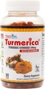Kurkumagummis 100mg mit BioPerine Black Pepper für verbesserte Absorption, 90 Count, Made in USA