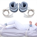 Krankenhausrückhaltemittel Bed Strap,Patient medizinische Rückhaltemittel Limb Halter, Krankenhausbetten Bed Rückhaltemittel für Hand, Füße, Knöchel oder Arm Universal Constraints Control