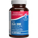 Alpha Lipoic Acid 300mg - klinische Formel ALA-Ergänzung für Leber-Augen-BH Mitochondrien Energie Antioxidans & Nerve-Unterstützung - Non-GMO Soy Free & Easy to Swallow Softgels - 60 Servietten