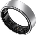 SAMSUNG Galaxy Ring, AI Smart Ring, Größe Erstes w/Sizing Kit, keine App Abonnement, Fitness Monitor, Schlaf Tracker, Bis zu 7-Tage-Batterie, Größe 8, Titan Silber [US Version, 1jr Herstellergarantie]