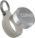 CURVD Premium Carrying Case – Langlebige Reise Schlüsselanhänger Container, Medizin Pill Organizer & Travel Pill Box, Kleine wasserdichte Halter für Pillen, Ohrstöpsel, Schmuck, Kompatibel mit Loop, Vibes & Eargasm