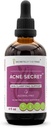 Secrets of the Tribe Acne Secret Alcohol-Free Extract, Tinktur, Glycerite Boldo, Corn Silk, Stinging Nettle Leaf, Alfalfa, Senna Leaf. Skin Clarifying Support (4 Fl Oz)