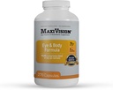 MaxiVision® Augen- & Körper-Formel - Basierend auf AREDS 2 Studie - 270 Augen Vitamine Kapseln - 1 Flasche