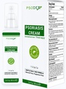 PSODEX Psoriasis Cream – 3.4fl oz topische Psoriasis Behandlung mit Kohlenteer, Salicylsäure, Teebaumöl, Aloe Vera – All-Natural Zutaten – beruhigende und feuchtigkeitsspendende Kohlenteer Psoriasis Creme