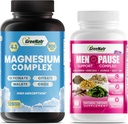 Menopause Unterstützung für Hot Flashes und Hormon Balance Plus Magnesium für bessere Schlaf- und Muskelfunktion