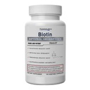 Superior Labs – Beste natürliche Biotin NonGMO-Ergänzung – für üppige längere Haare und Lashes – Stärkere Nägel – Gesunde Haut – Energie-Booster – Gesundes Gewicht - 5000 mcg, 120 Gemüsekappen