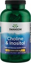 Swanson Choline & Inositol Nerve Unterstützung Mental Function 250/250 Milligramme 250 Kapseln