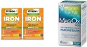 Vitron-C Eisenergänzung Plus Vitamin C, 60 Count, 2 Pack Bundle mit Mag-Ox 400 Magnesium Mineral Nahrungsergänzungsmittel Tabletten, 60 Count