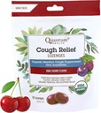 Quantum Health USDA Organic Cough Drops Menthol & Honey Throat Lozenges - Beruhigend Bing Cherry Flavored Suppressant - Dry Mouth & Sore Throat Relief für Erwachsene & Kinder - 18 Count