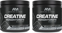 Erstaunliche Muskel Micronized Creatine Monohydrate | 90 Servierungen | 5000 Mg pro Servieren | 1 Lb (454 Gramm) | Ideal Pre & Post Workout Supplement | Unflavored (2 Pack, 1 Lb | Unflavored)