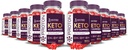 (10 Pack) Proton Protein Keto ACV Gummies Fortgeschrittene Formel 1000MG Proton Keto Gummies Apfelessig Boost Formuliert mit Granatapfelfettpulver B12 Vegan Non GMO 600 Gummys