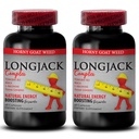 Natürliche männliche Enchantment Pillen erhöhen Größe und Länge - LONGJACK Größe UP (All Natural Formula) - tongkat ali Extract - Longjack für Herren - tongkat ali Complex - 2 Flaschen 120 Kapseln