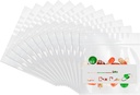 Pill Pouch Taschen für Reisen (120 Pack), 6 Mil BPA Kostenlose wiederverwendbare Pillen Taschen 3 x 2,75 Zoll für Medizin mit Schreiben auf Label klar Ziplock Seal Wasserdicht PM Pillen Baggis für Medizin Organizer