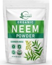 Bio Neem Blatt Pulver für Haut, Haar und Blut 8oz (226g) | Azadirachta Indica | USDA Zertifiziert von Proud Planet